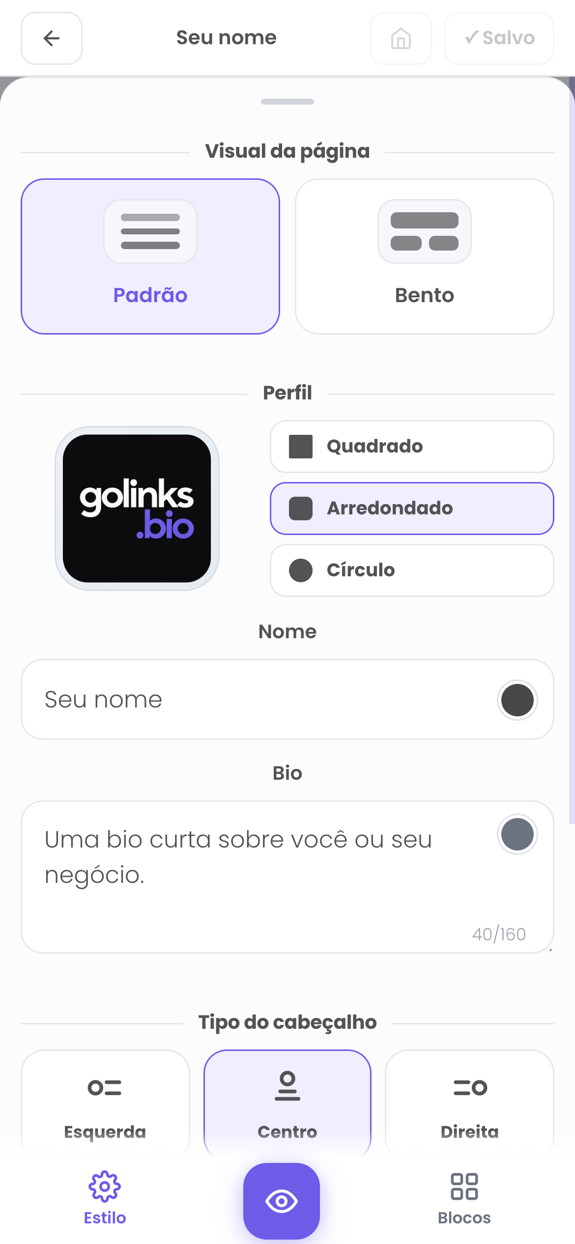 Editor GoLinks